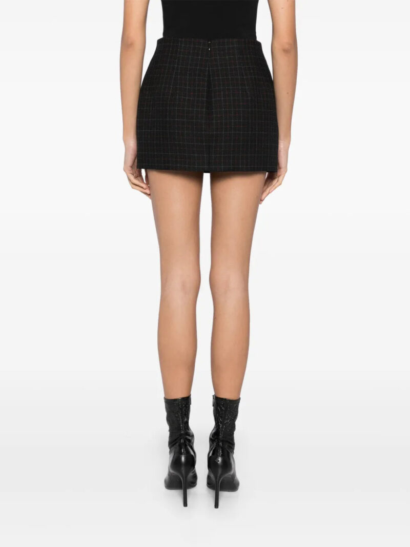 WARDROBE.NYC  contour mini skirt