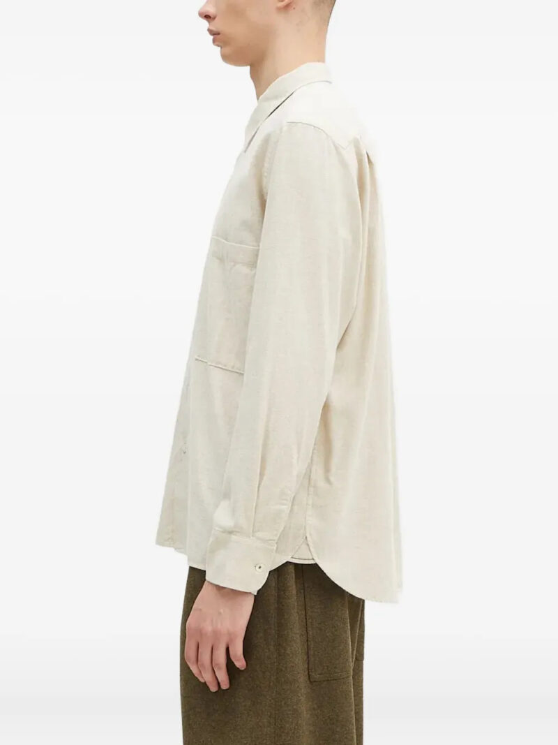 Universal Works  patch-pocket button-down shirt