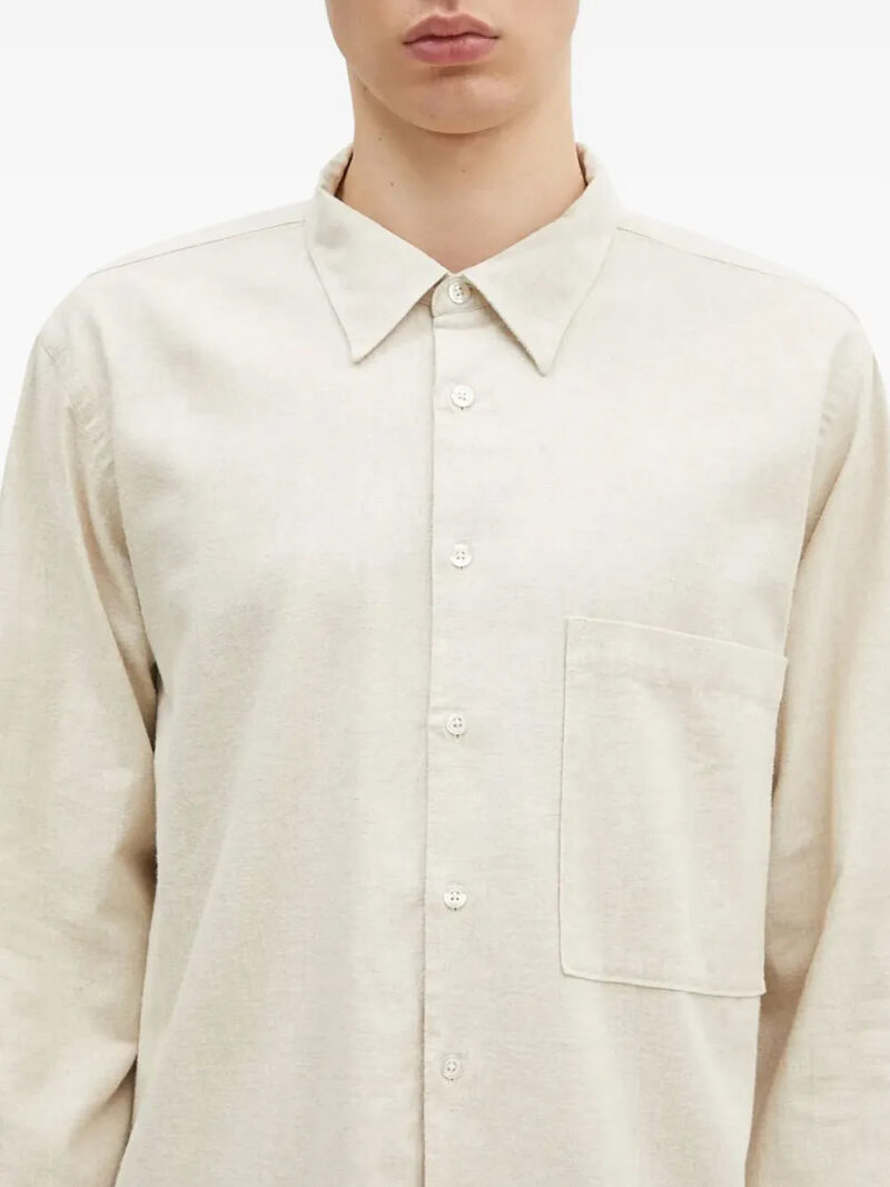 Universal Works  patch-pocket button-down shirt