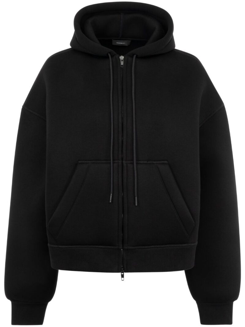 WARDROBE.NYC  Bonded zip-up hoodie