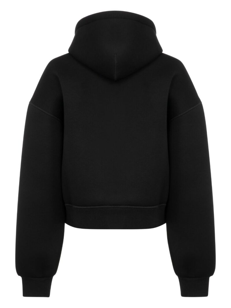 WARDROBE.NYC  Bonded zip-up hoodie