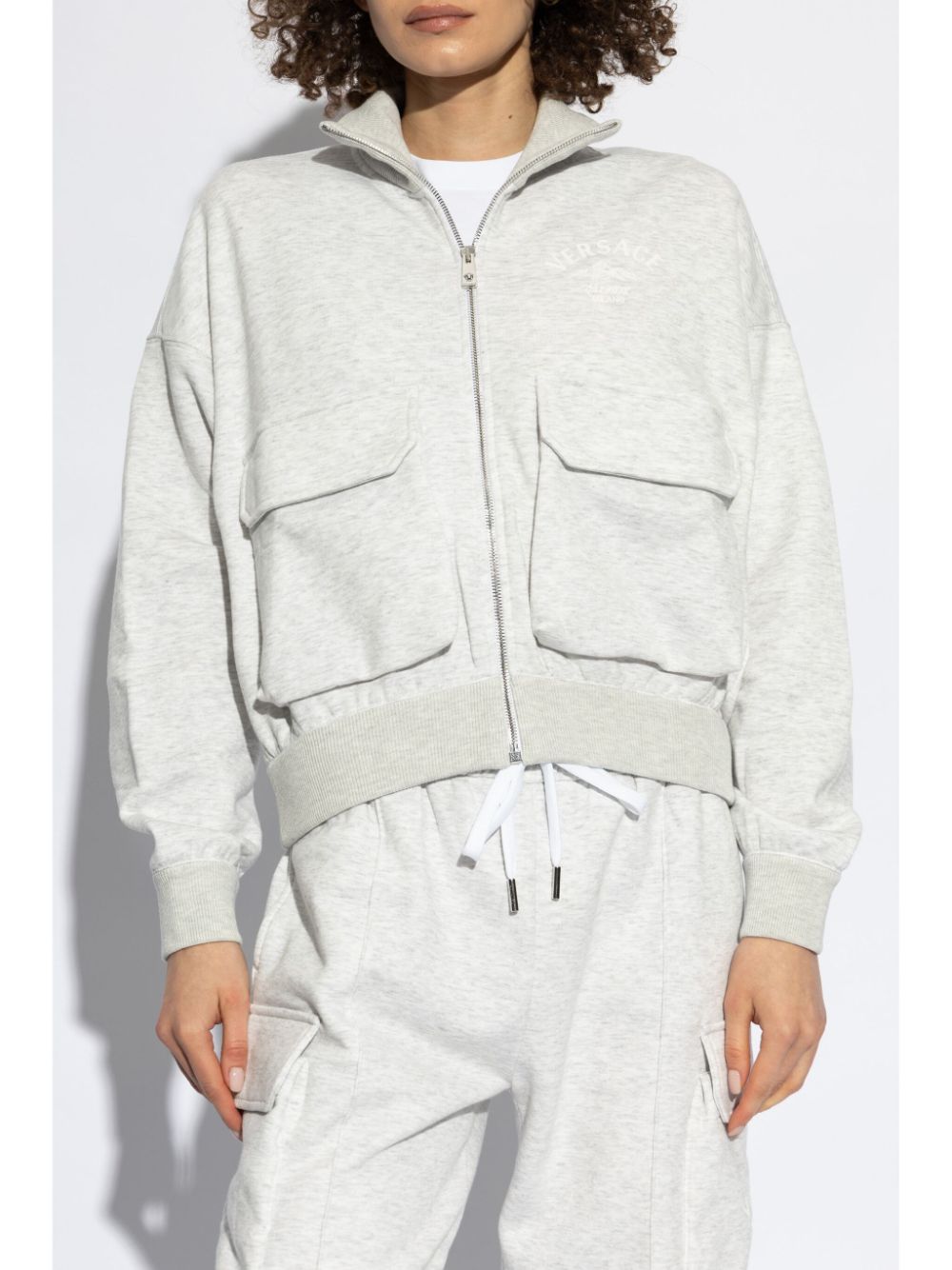 Versace zip-up sweatshirt - Image 3