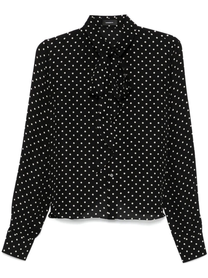 WARDROBE.NYC  silk shirt