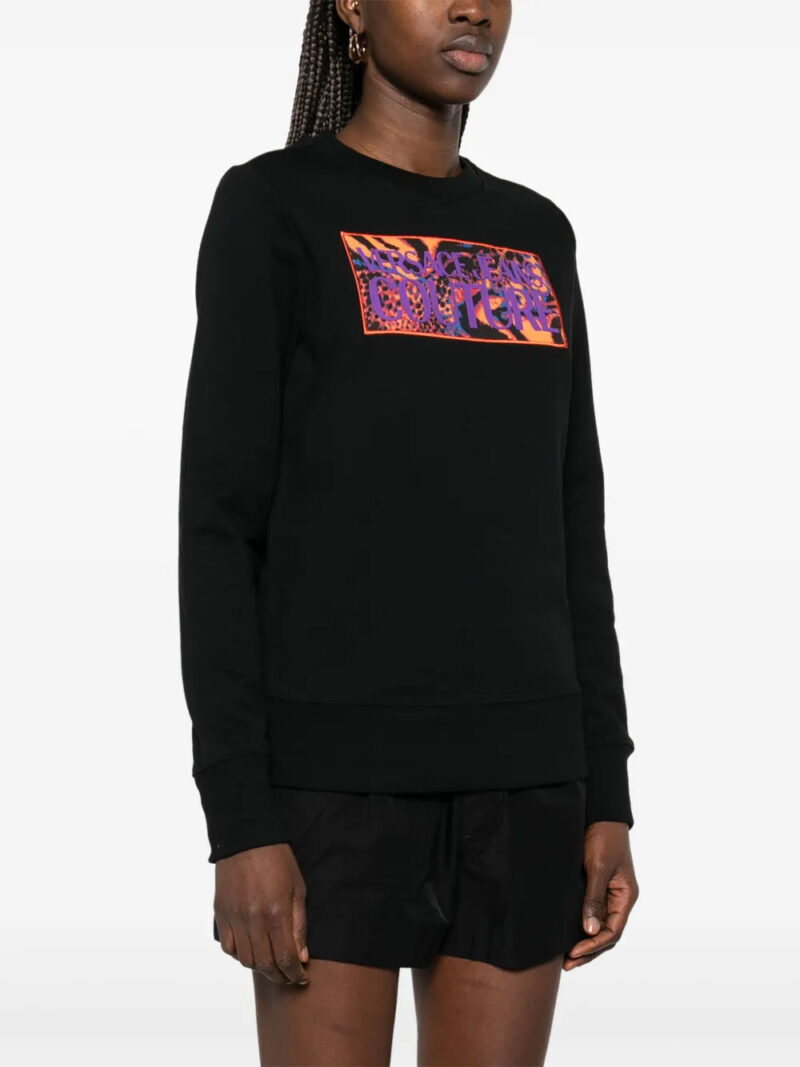 Versace Jeans Couture logo-patch sweatshirt