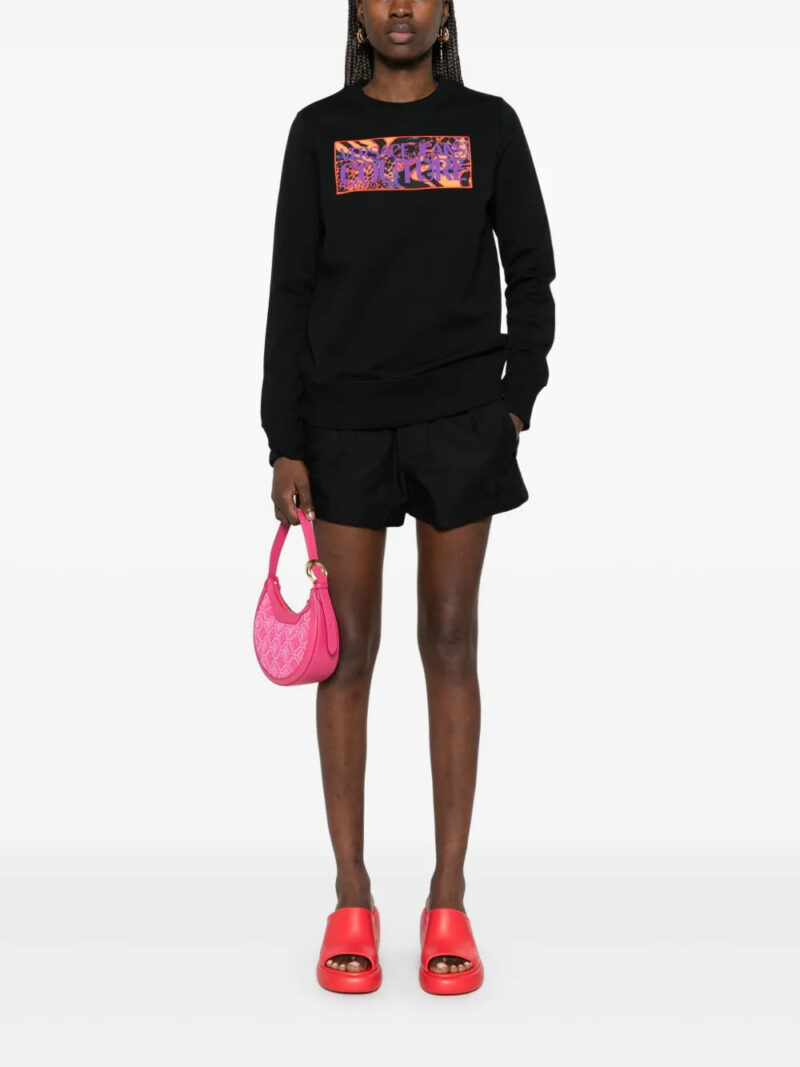 Versace Jeans Couture logo-patch sweatshirt