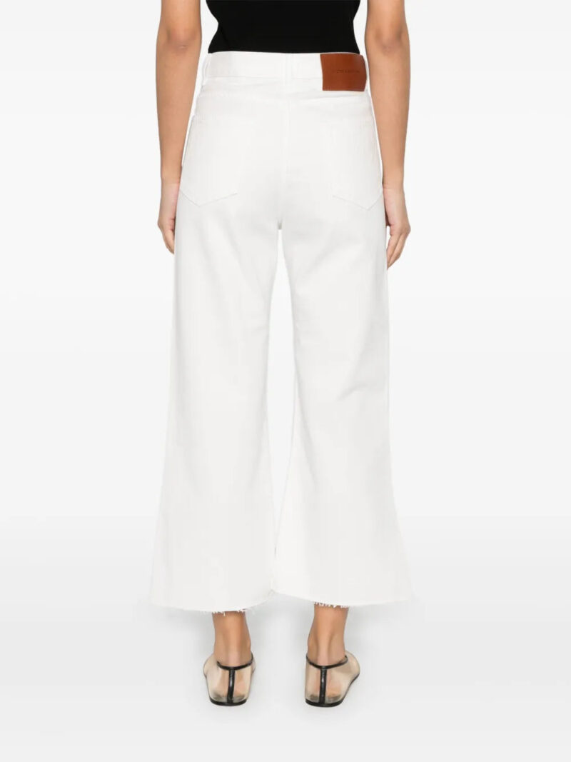 Victoria Beckham  logo-patch jeans