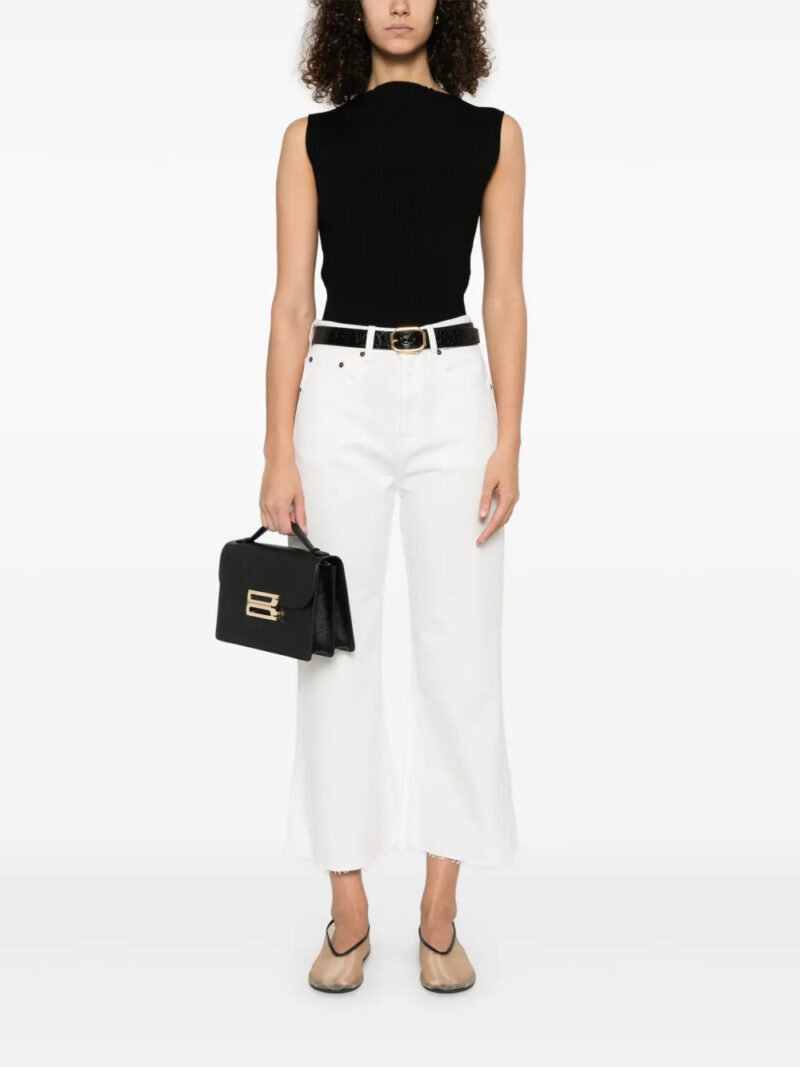 Victoria Beckham  logo-patch jeans