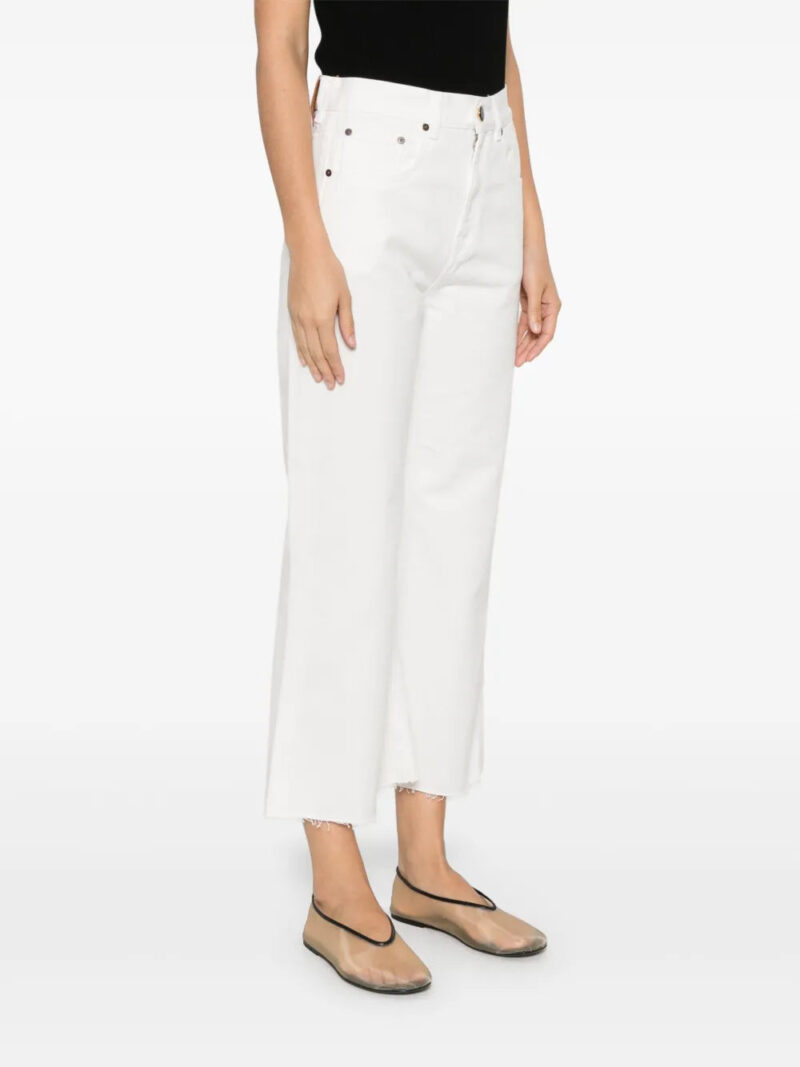 Victoria Beckham  logo-patch jeans