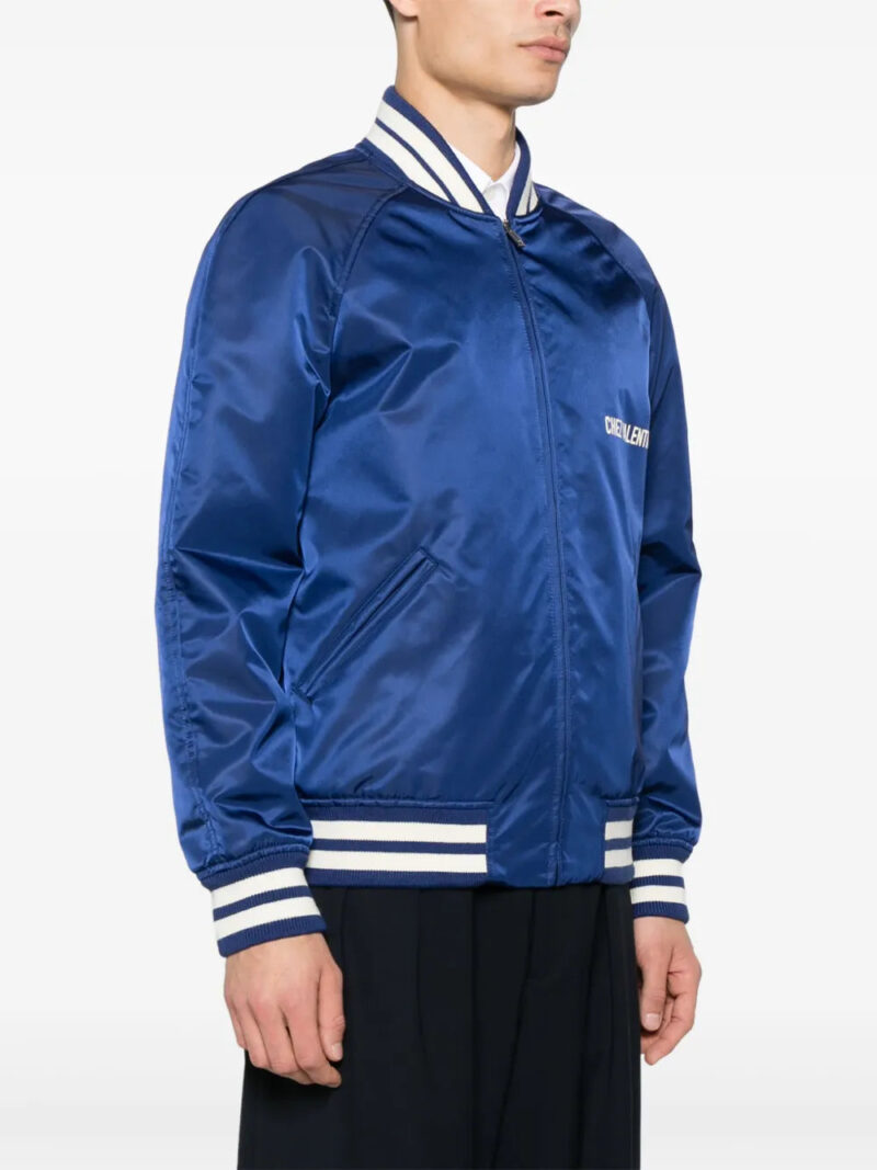 Valentino Garavani logo-print bomber jacket