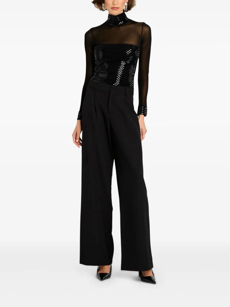 Retrofete bead-embellished blouse