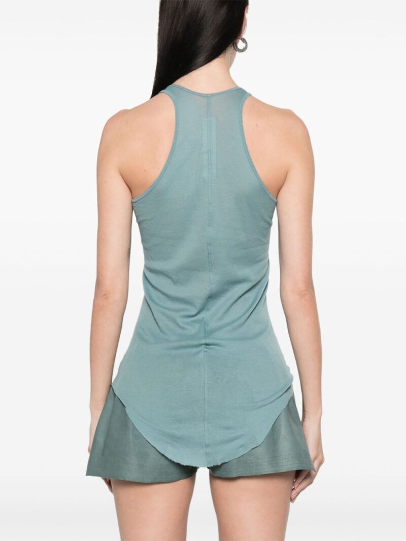 Rick Owens raw-cut hem tank top