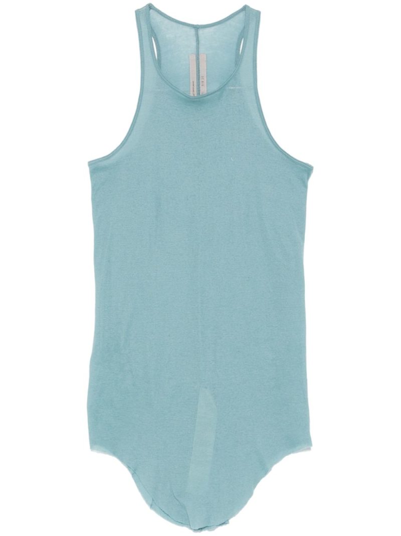 Rick Owens  raw-cut hem tank top