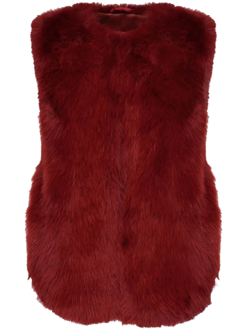 V°73  faux-fur gilet
