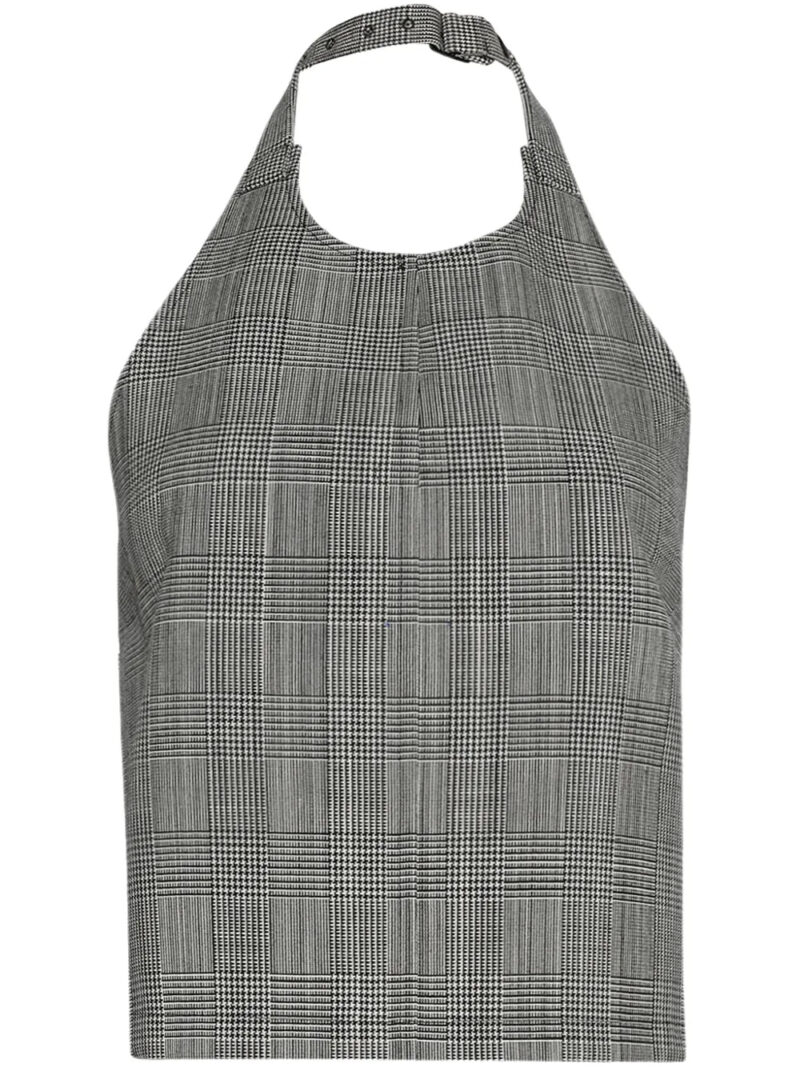 WARDROBE.NYC  backless halterneck top