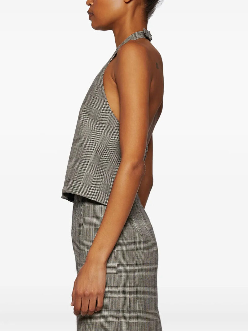 WARDROBE.NYC  backless halterneck top