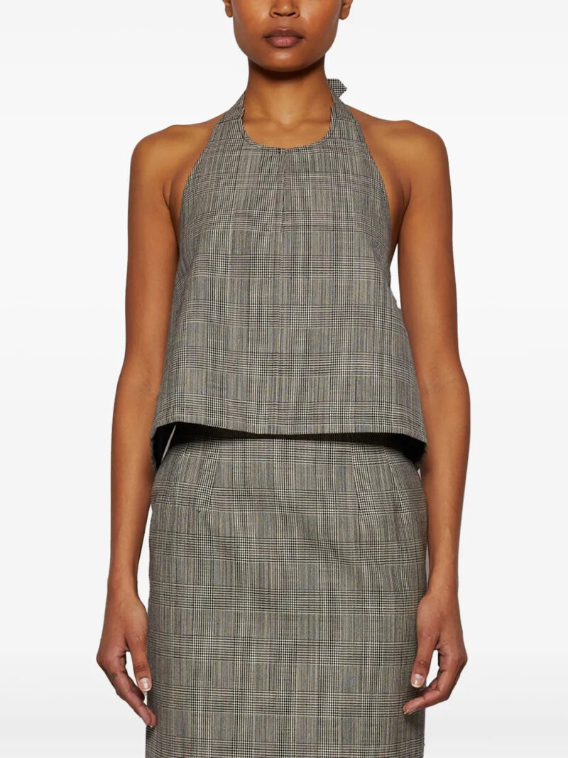 WARDROBE.NYC  backless halterneck top