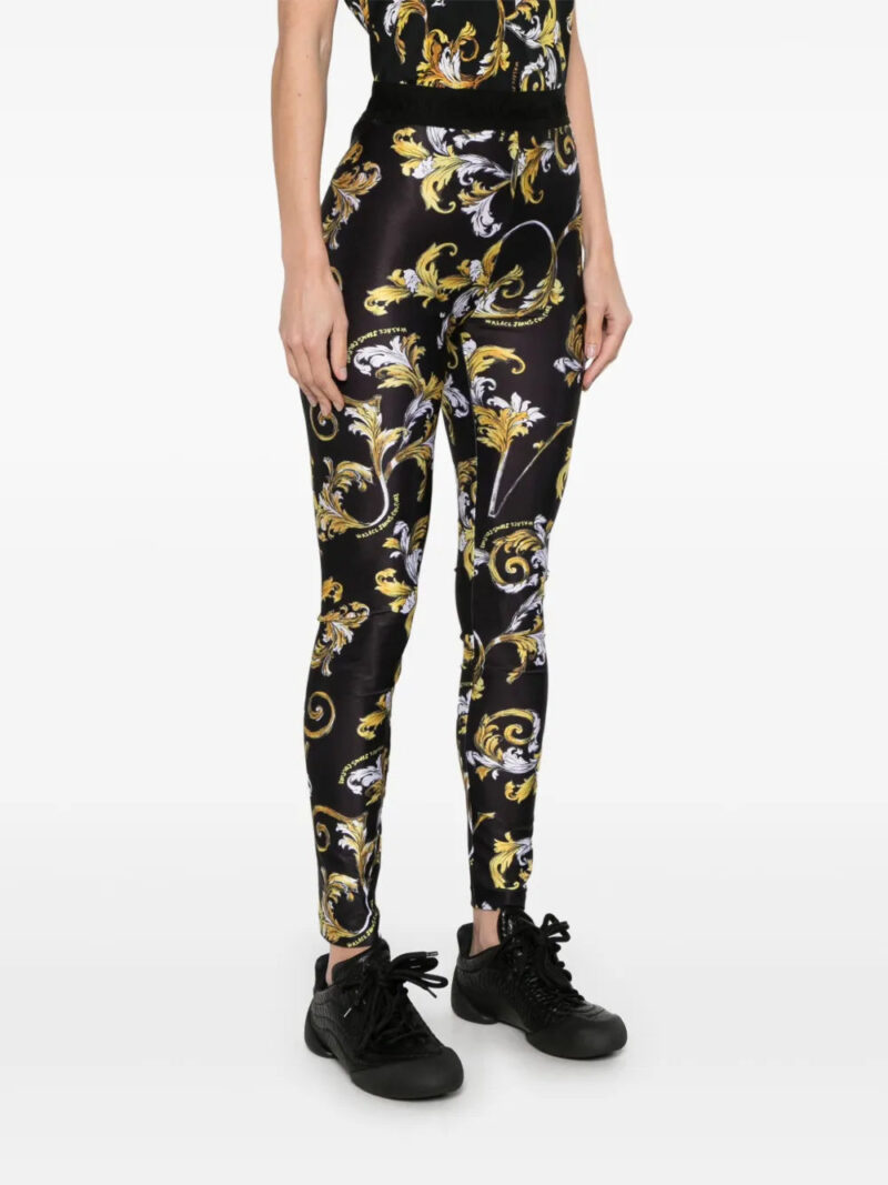 Versace Jeans Couture  Barocco-print leggings