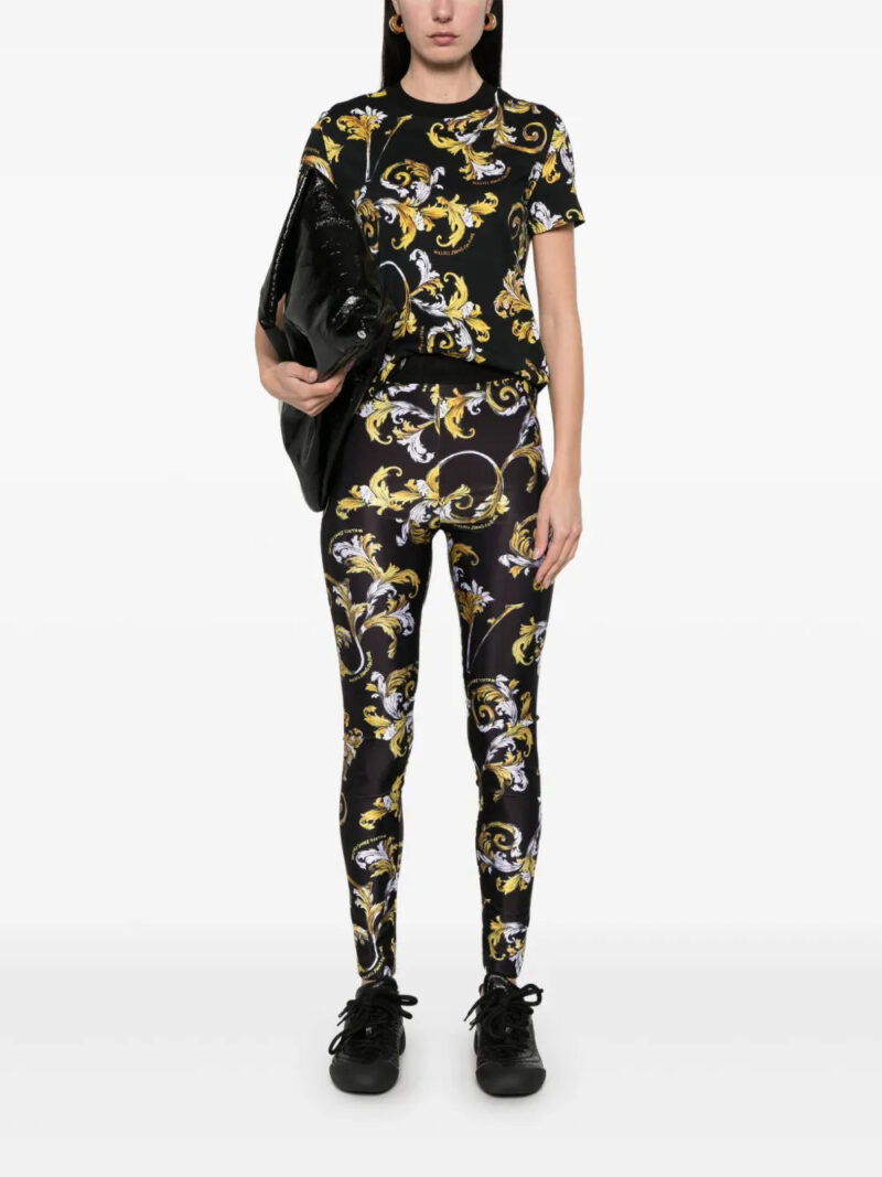 Versace Jeans Couture  Barocco-print leggings