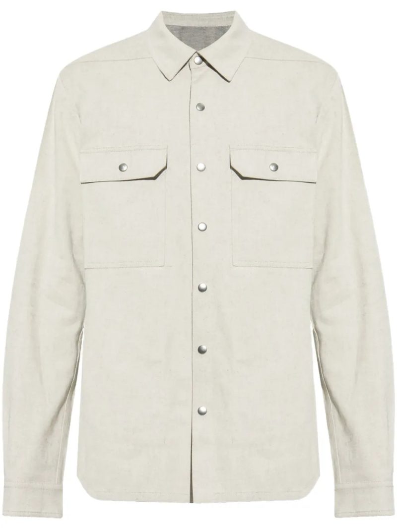 Rick Owens  flap-pocket shirt jacket