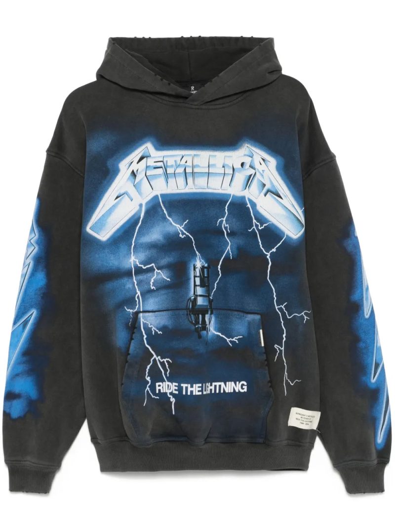 Represent  x Metallica Ride The Lightning hoodie