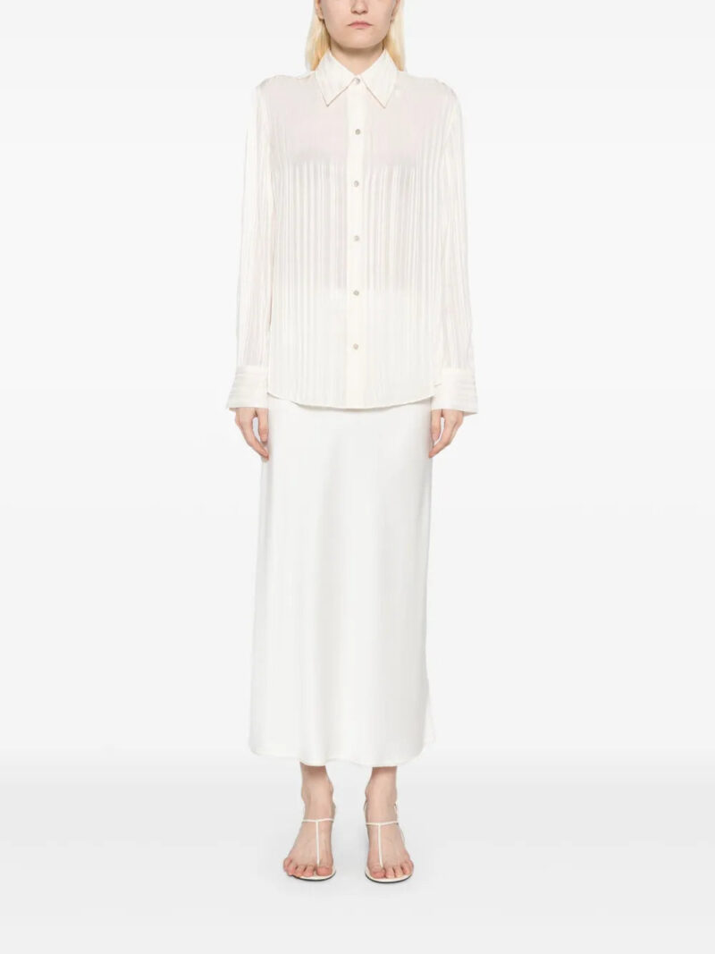 Vince pintuck shirt