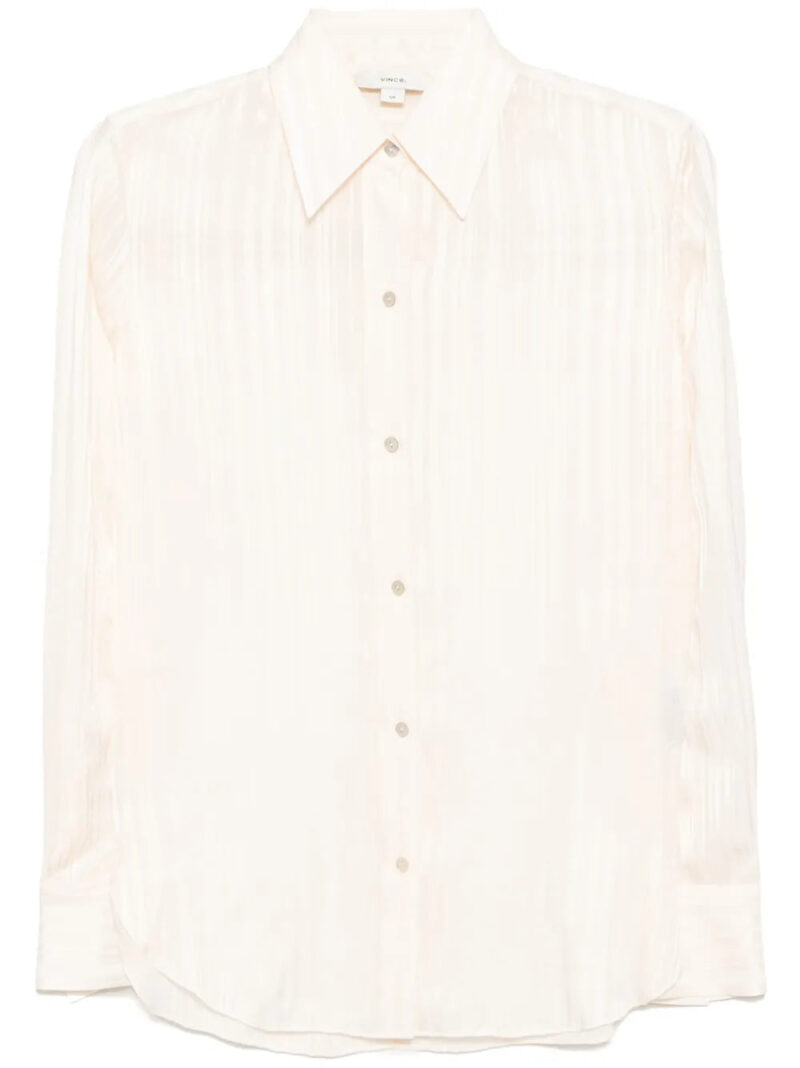 Vince  pintuck shirt