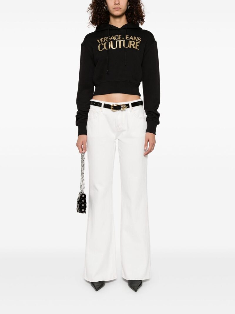 Versace Jeans Couture  logo-print hoodie