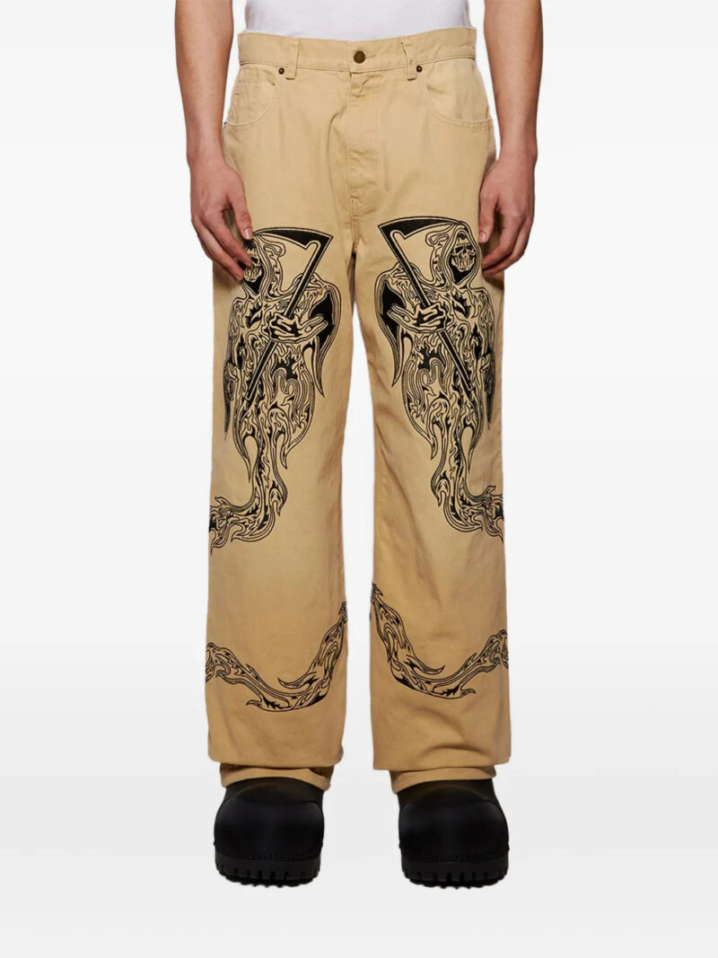 Warren Lotas cotton straight jeans