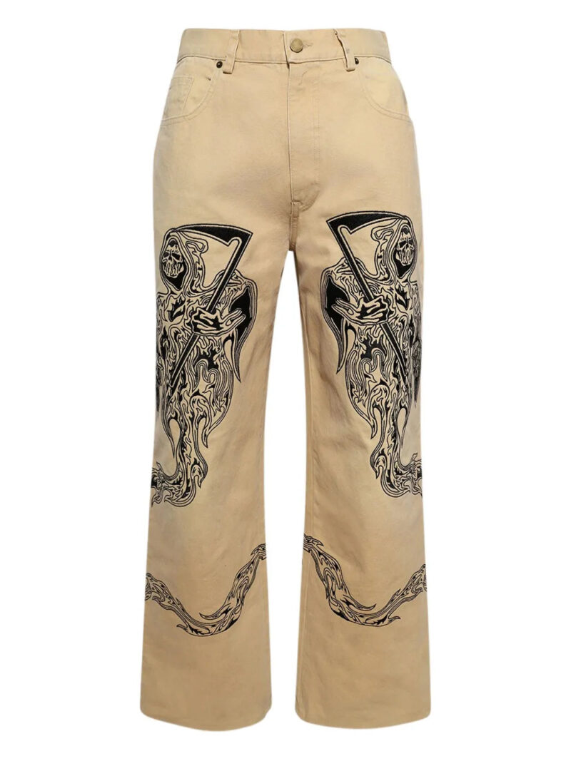 Warren Lotas  cotton straight jeans
