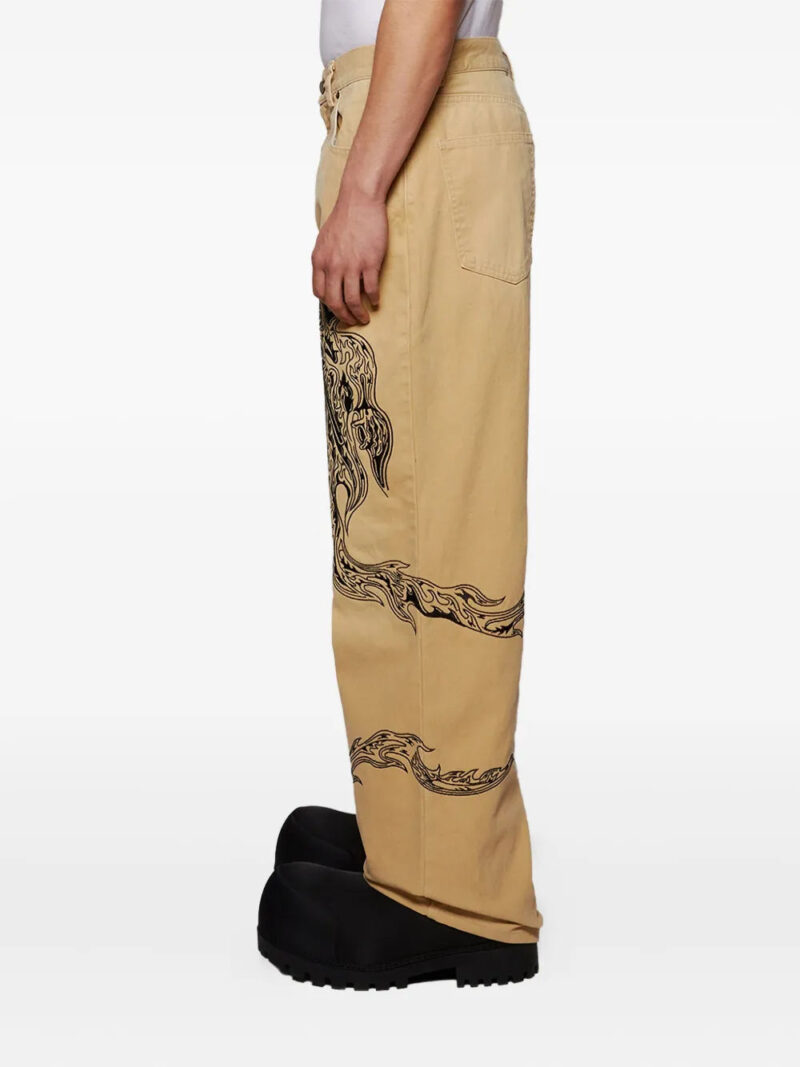 Warren Lotas cotton straight jeans