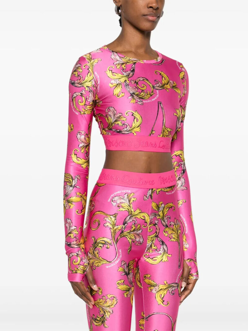 Versace Jeans Couture  Barocco-print T-shirt