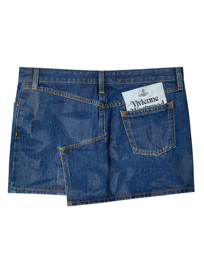 Vivienne Westwood  denim mini skirt