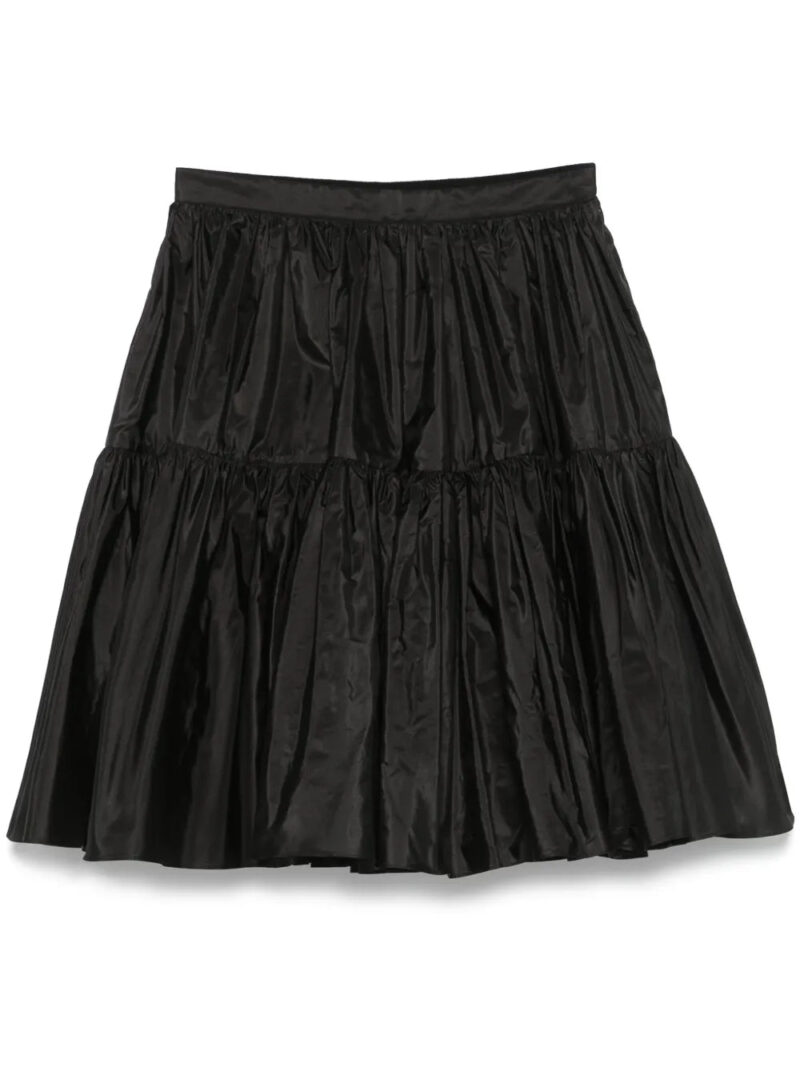 Valentino Garavani  taffeta silk skirt