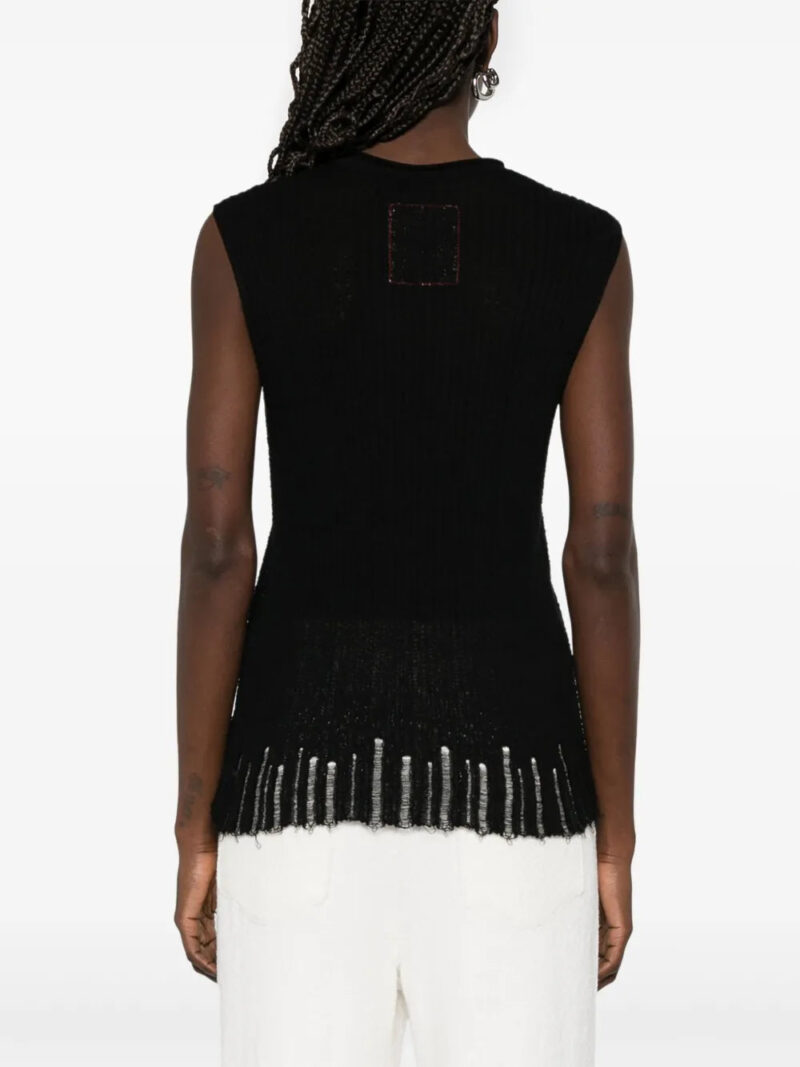Uma Wang  ribbed-knit top