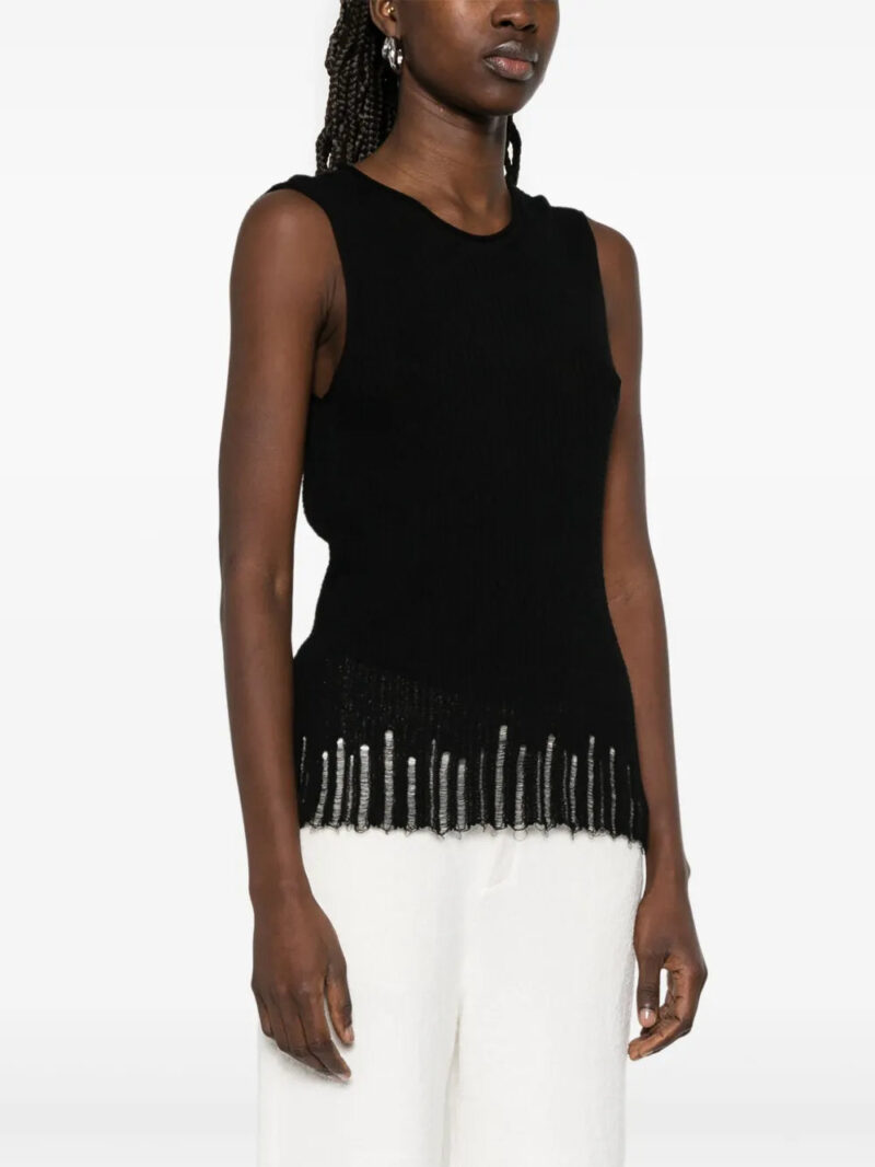 Uma Wang  ribbed-knit top