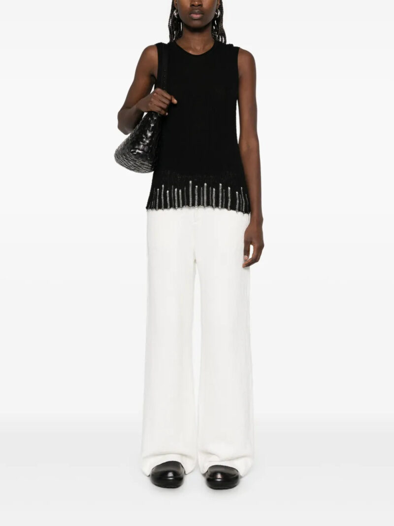 Uma Wang  ribbed-knit top