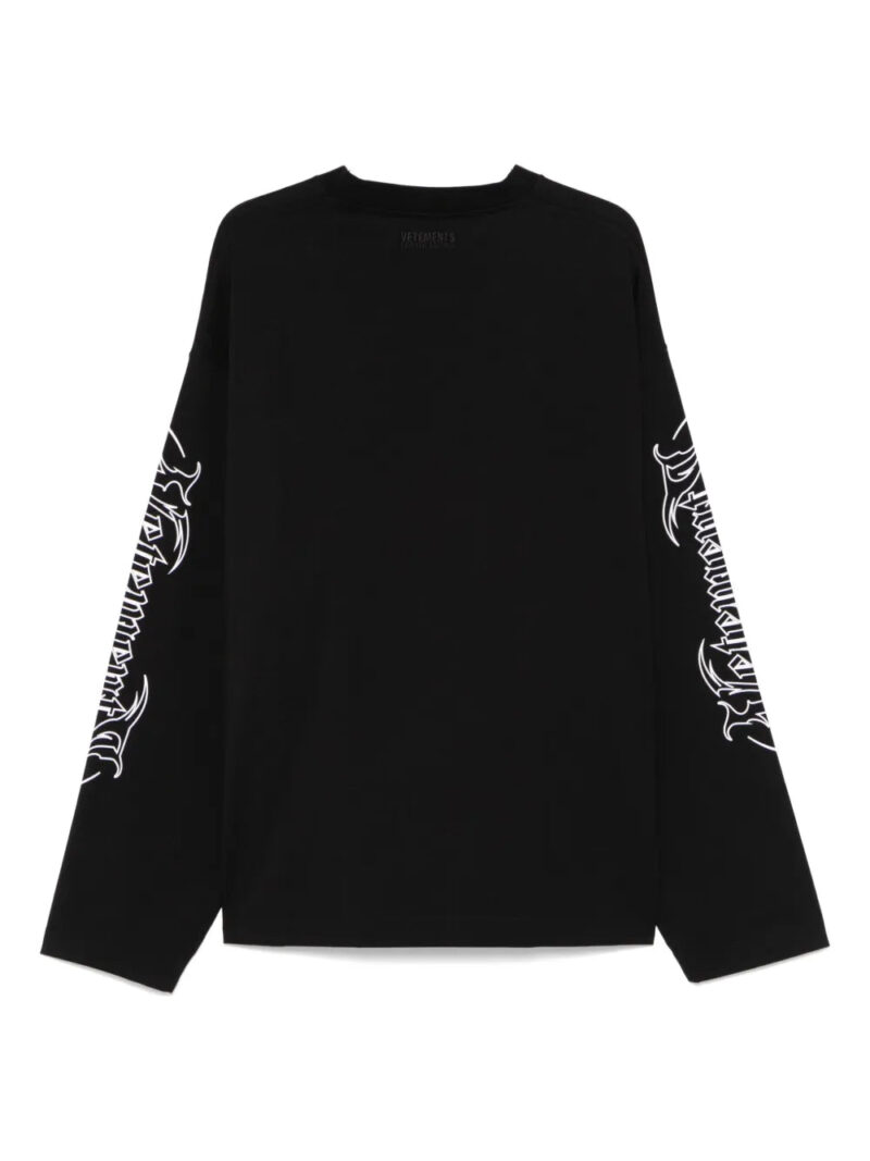 VETEMENTS logo-print T-shirt
