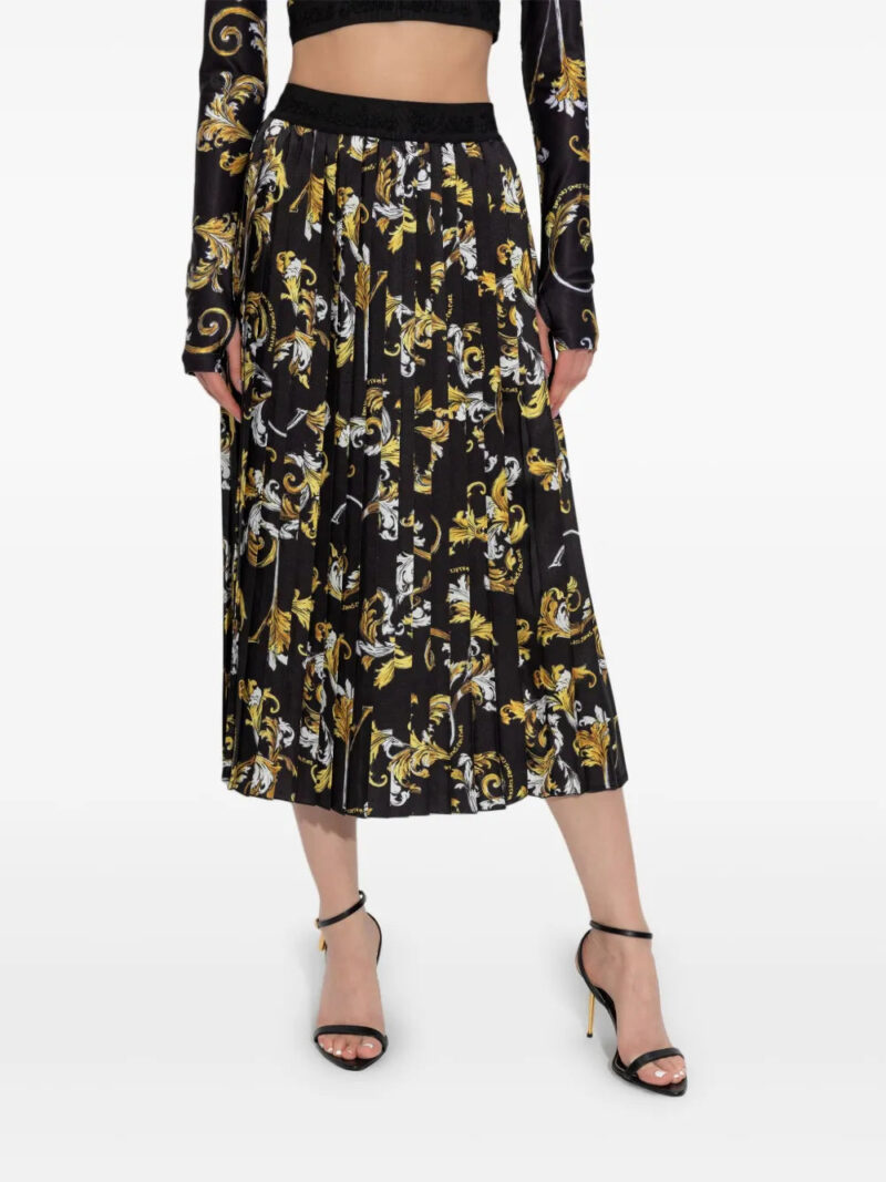 Versace Jeans Couture  Barocco-print skirt