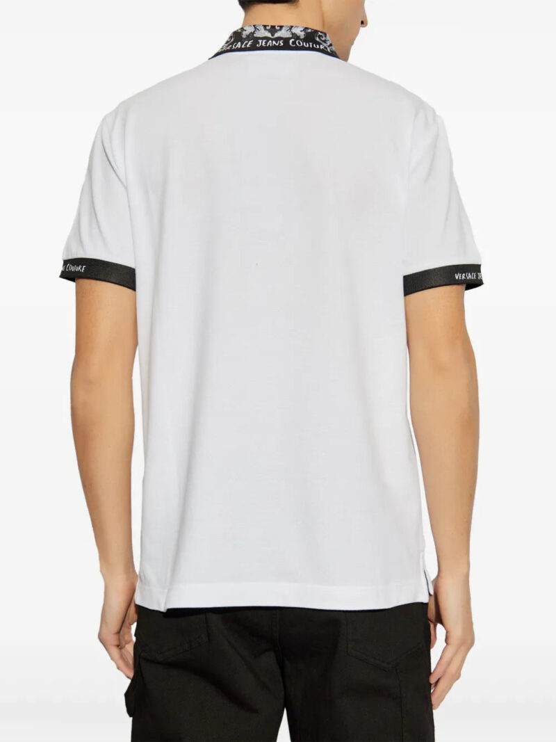 Versace Jeans Couture  Barocco-print polo shirt