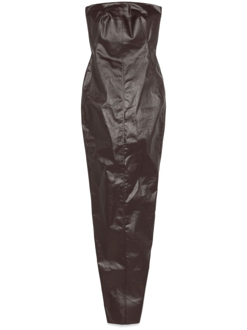 Rick Owens  Bustier Gown maxi dress