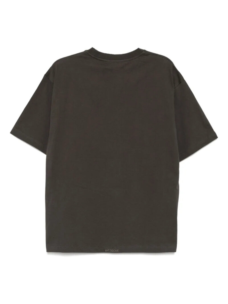 We11done  logo print T-shirt