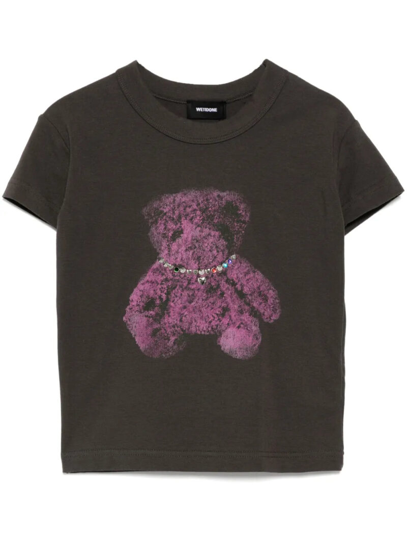We11done  graphic print T-shirt