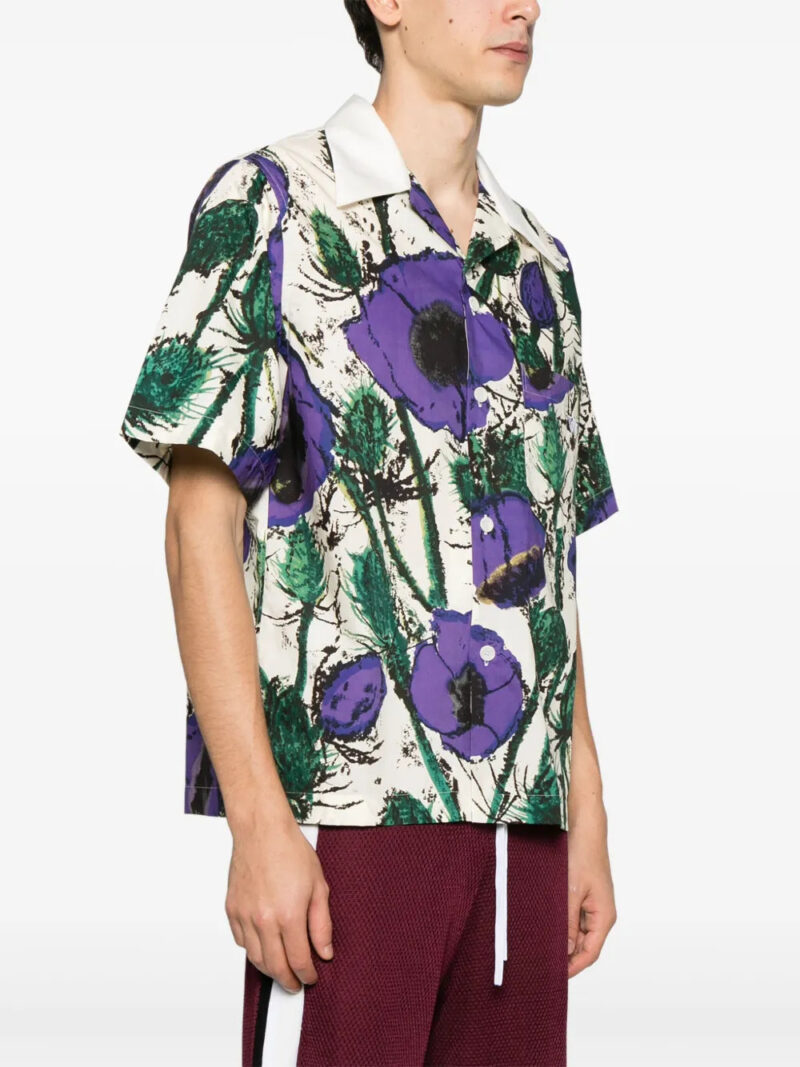 Wales Bonner  floral-print shirt