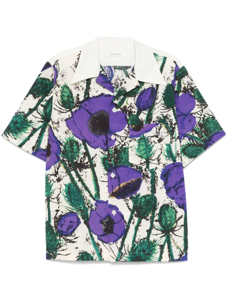 Wales Bonner  floral-print shirt