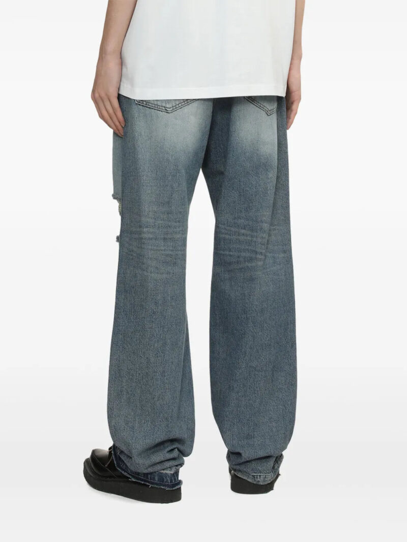 We11done distressed loose-fit jeans