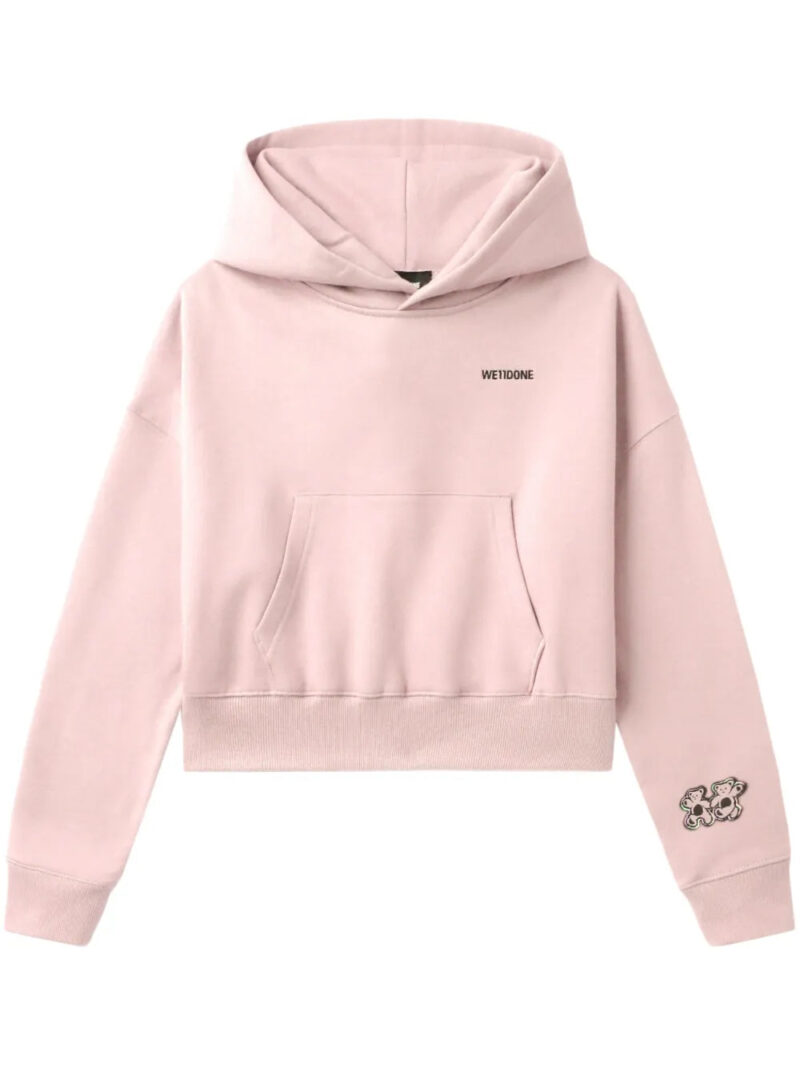 We11done  logo-print hoodie