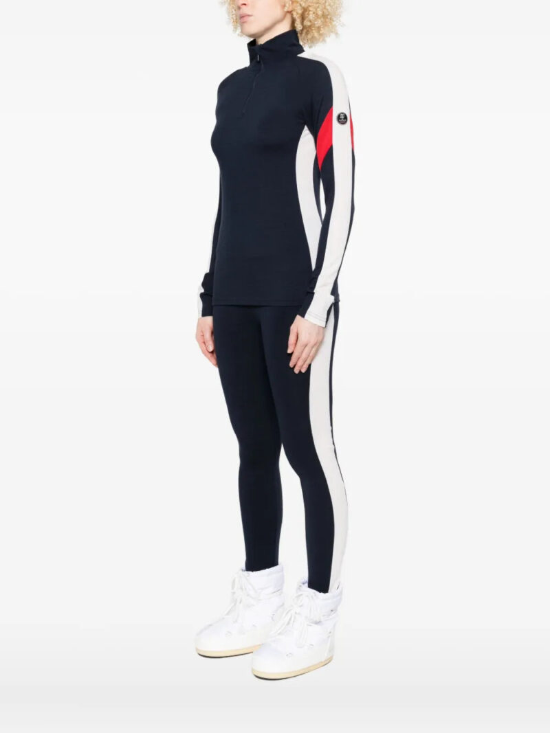 We Norwegians  Zermatt zip-up high-neck top