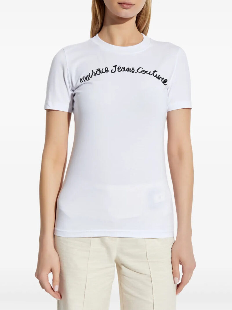 Versace Jeans Couture  logo-embellished T-shirt