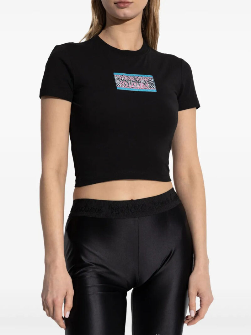 Versace Jeans Couture logo-patch T-shirt
