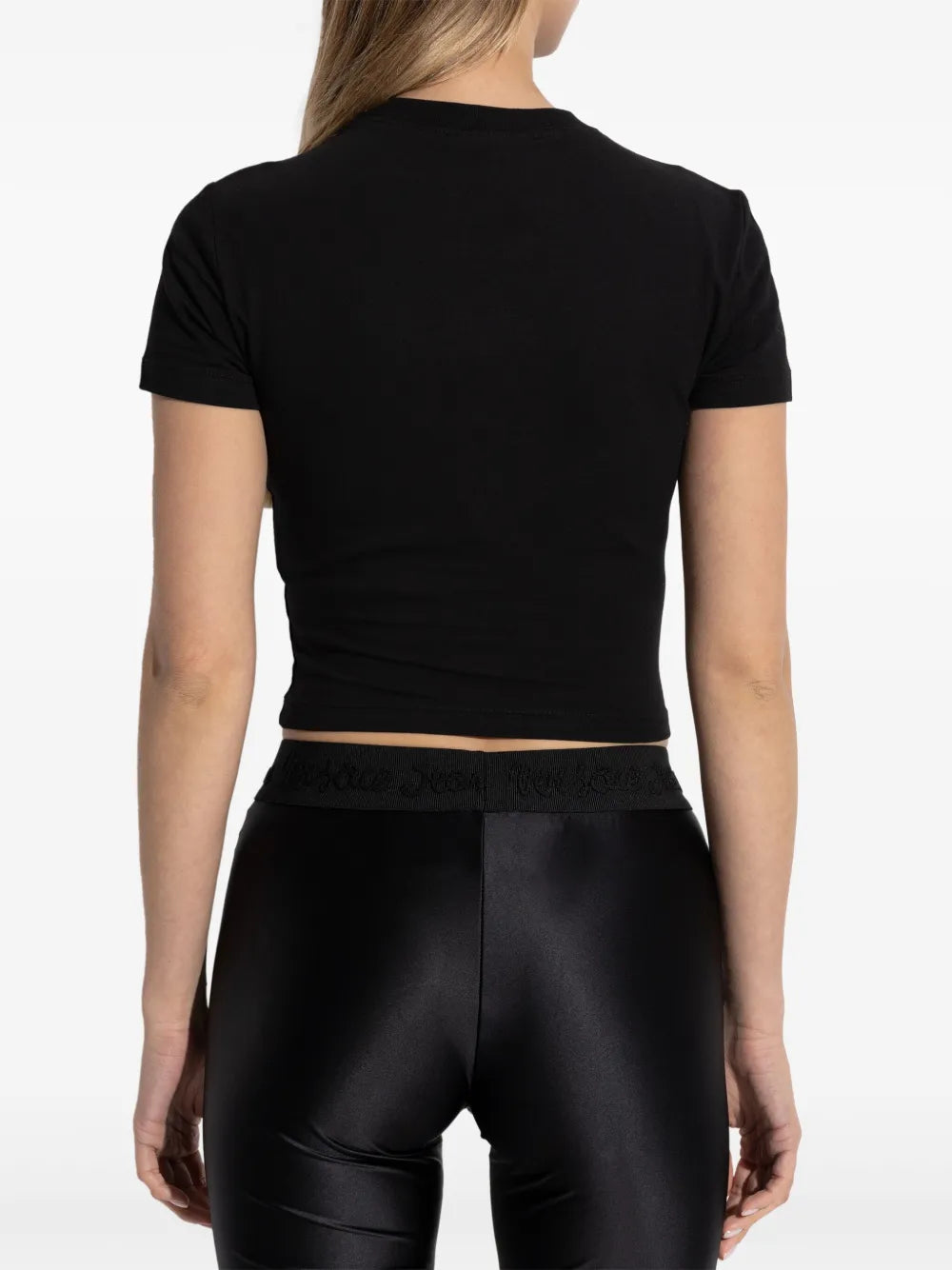 Versace Jeans Couture logo-patch T-shirt - Image 4